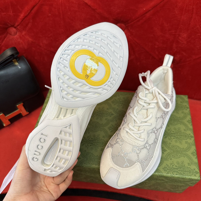 G*u*i run lace-up sneakers