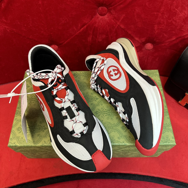 G*u*i run lace-up sneakers