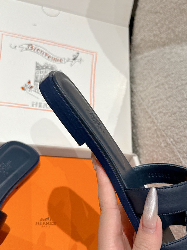 H*rmes Sandals (DARK BLUE)