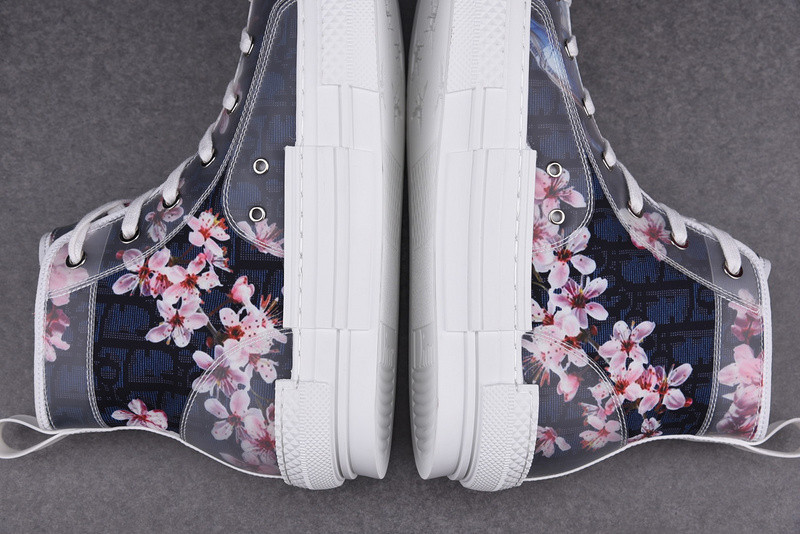 D B23 HIGH-TOP SNEAKERS