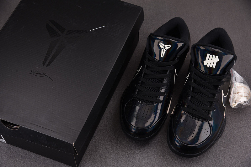 NIKE KOBE 4 PROTRO UNDEFEATED BLACK MAMBA CQ3869-001