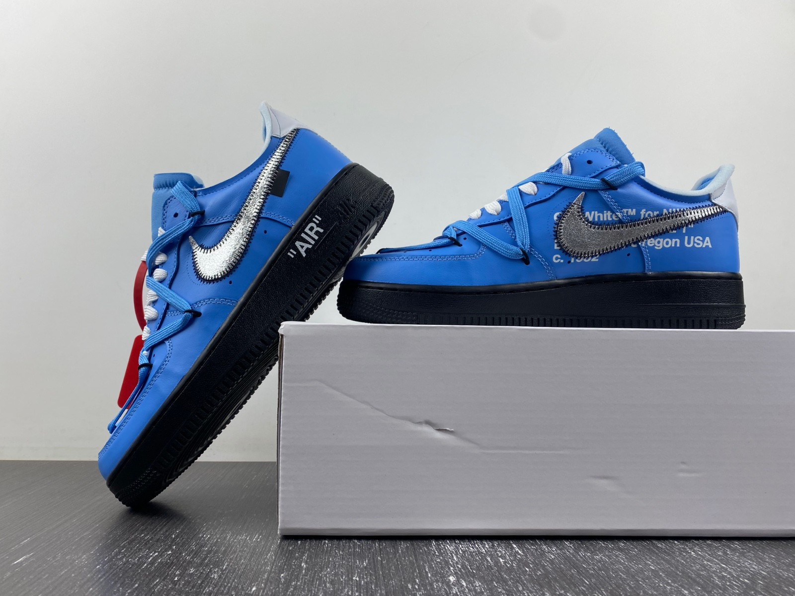 NIKE OW X AIR FORCE 1 LOW UNIVERSITY BLUE Cl1173-400