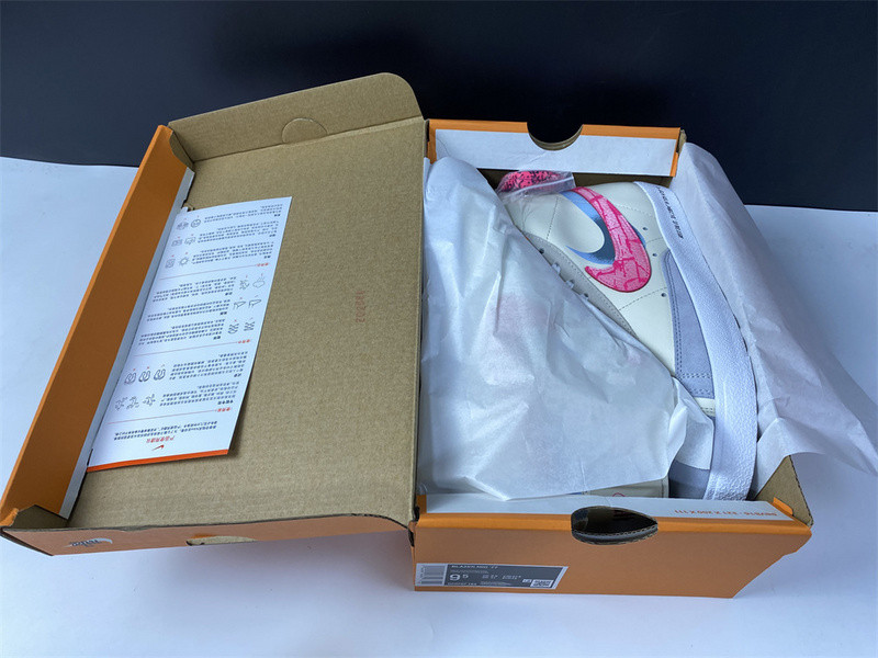 Nike Blazer Mid “Shanghai” Beige/Pink-Orange DC0707-164