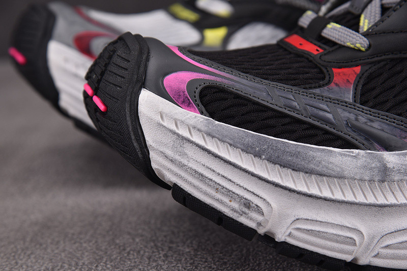 Ba1en*iaga black&red platform sneaker