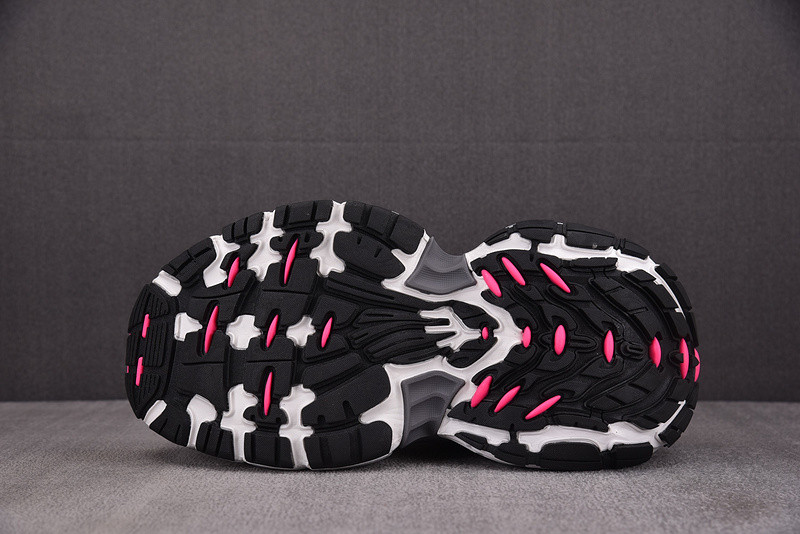 Ba1en*iaga black&red platform sneaker