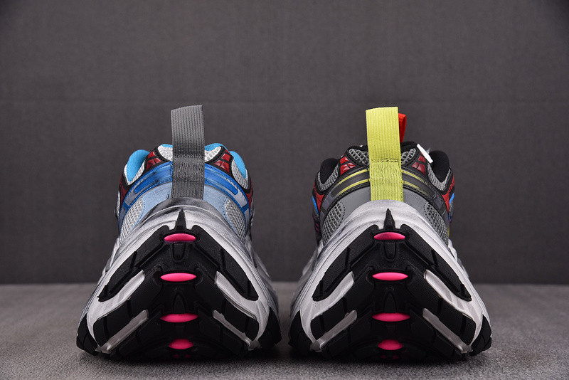 Ba1en*iaga black&red platform sneaker