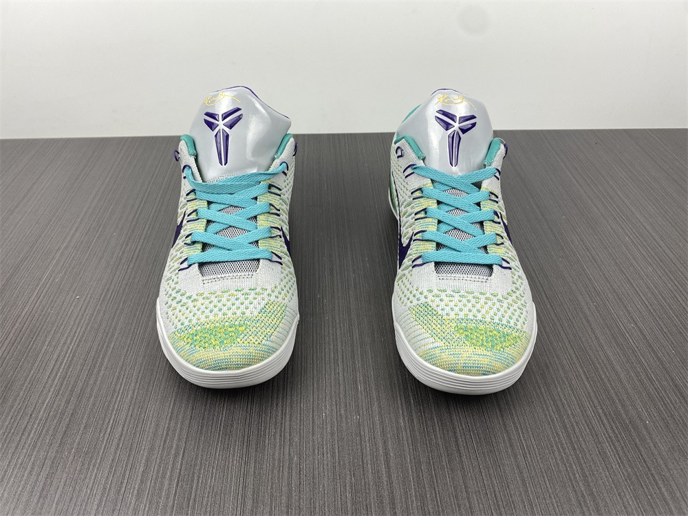 Nike Zoom Kobe IX Grey Green 630487-005