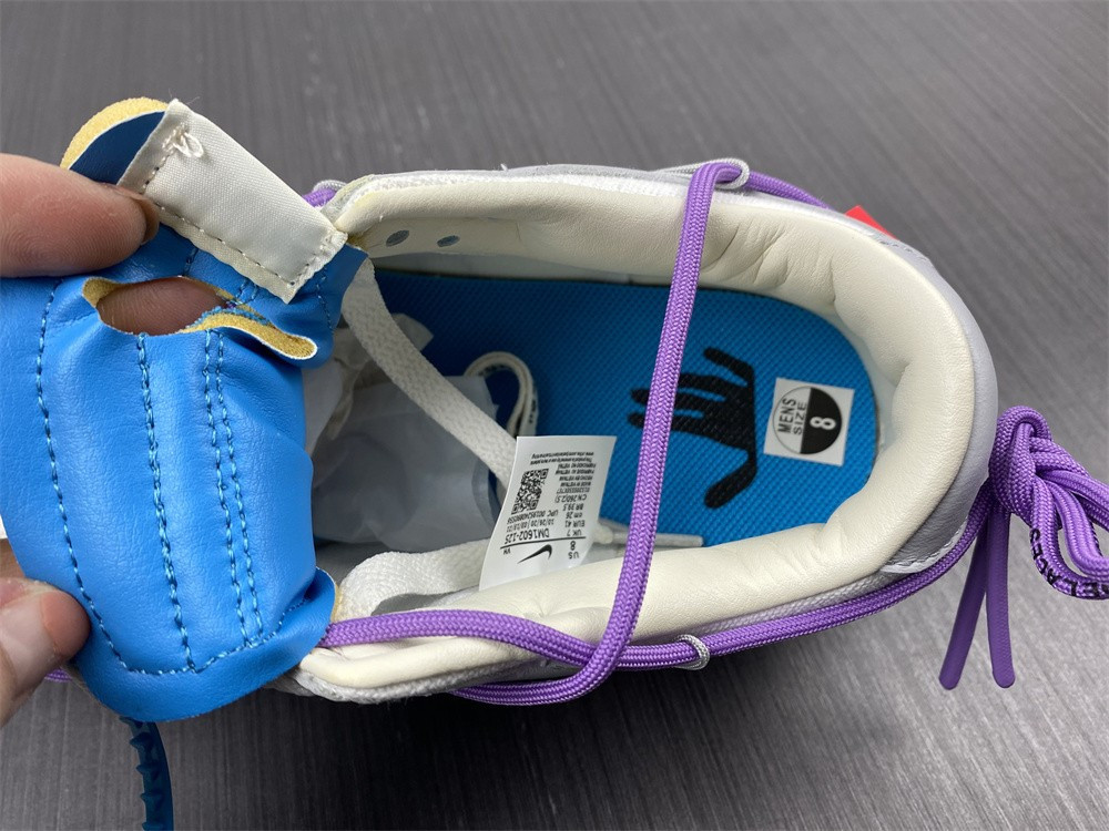 NIKE DUNK LOW OW LOT 47 OF 50 DM1602-125