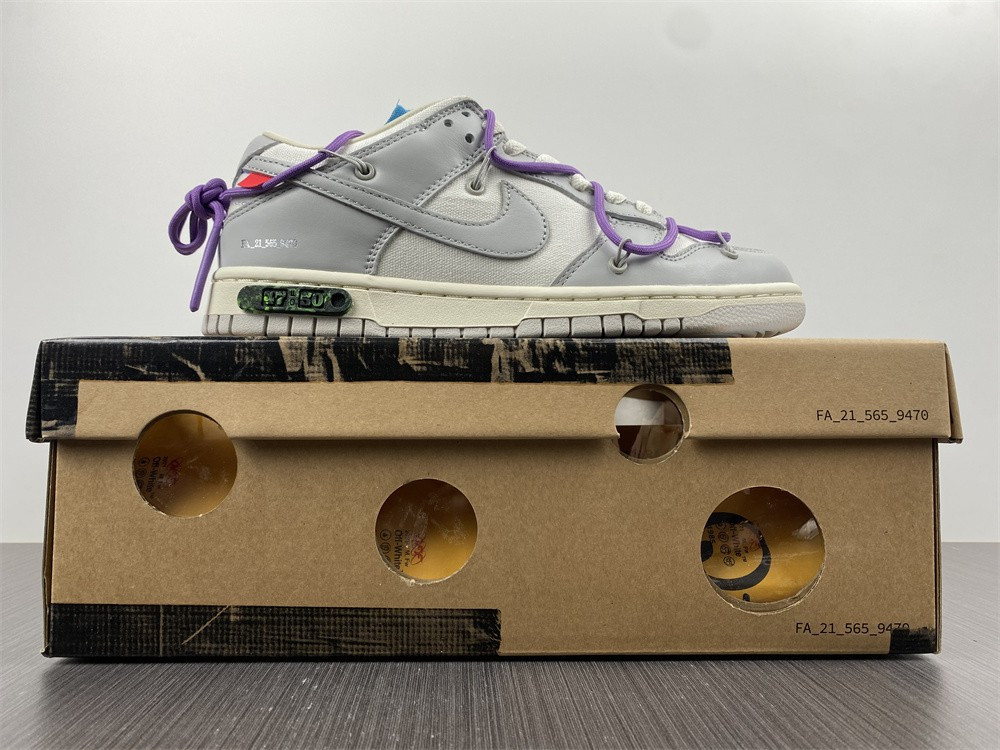 NIKE DUNK LOW OW LOT 47 OF 50 DM1602-125