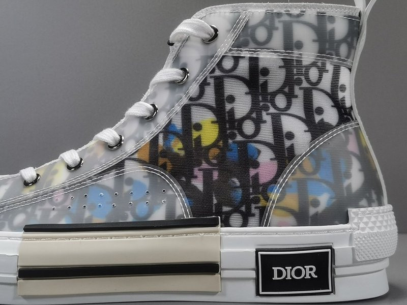 D B23 HIGH-TOP SNEAKERS