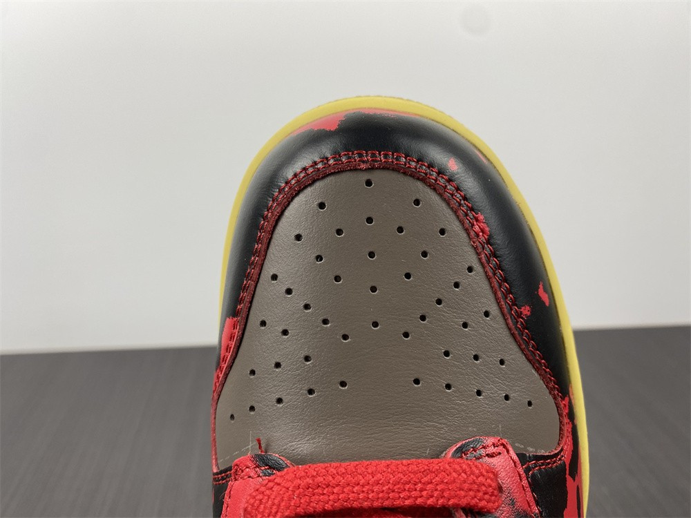 Nike Dunk High 1985 Red Acid Wash DD9404-600