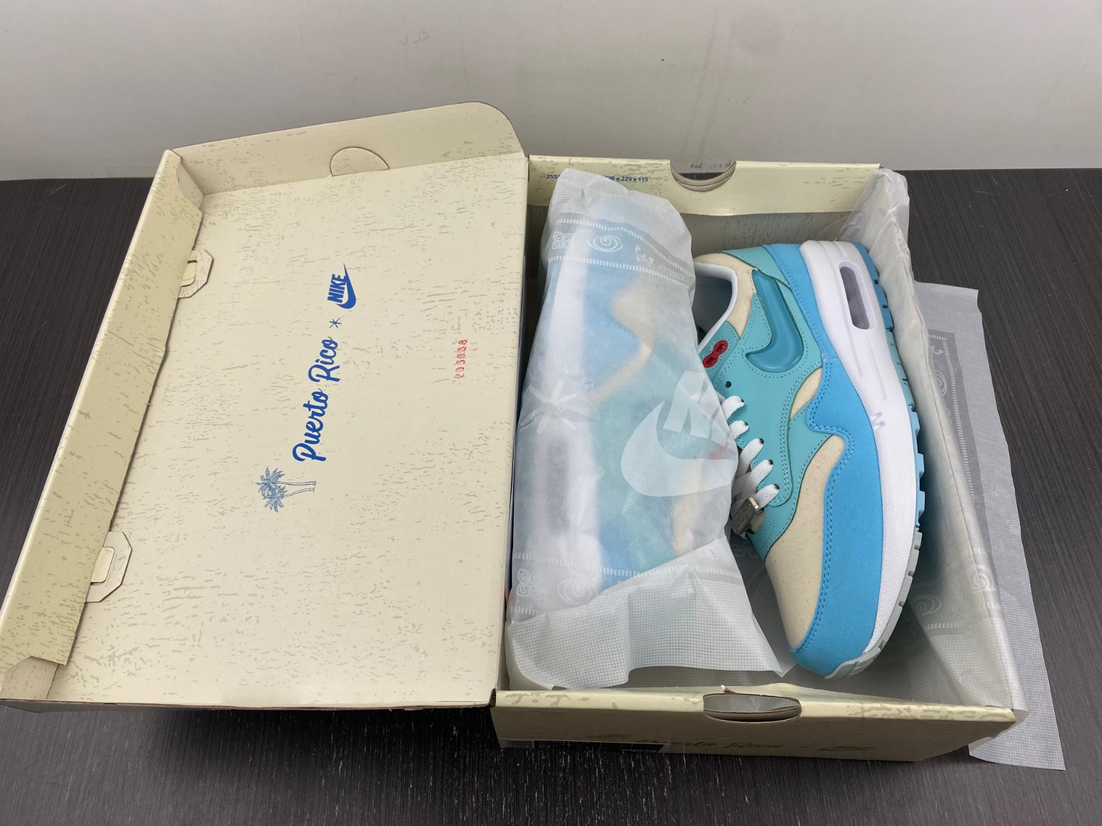 Nike Air Max 1 Puerto Rico Blue Gale FD6955-400