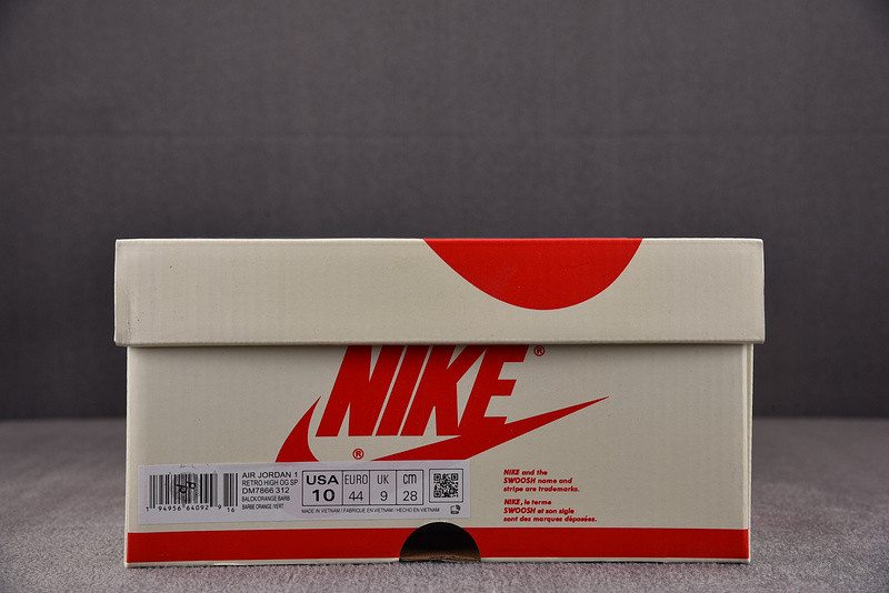 TRAVIS SCOTT X AIR JORDAN 1 LOW SAIL/WHITE/ROYAL ORANGE DM7866 - 9 82