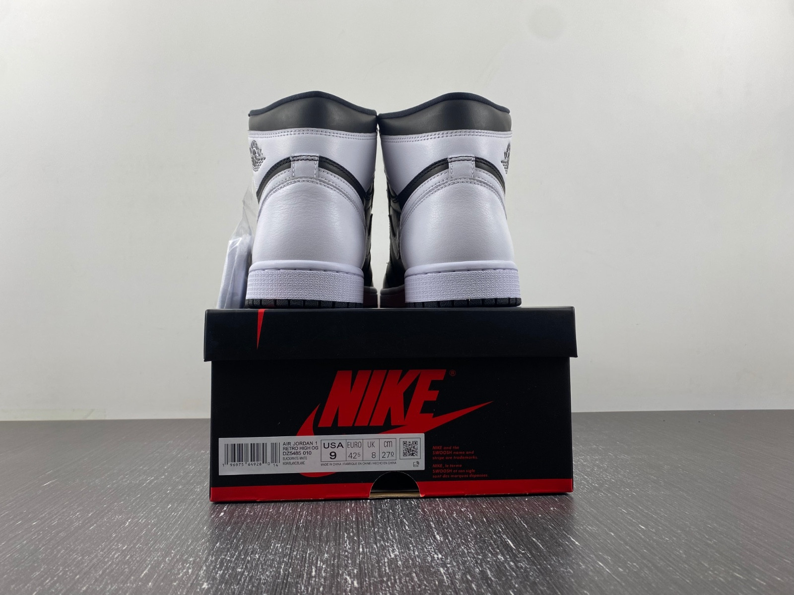 Air Jordan 1 Black White DZ5485-010