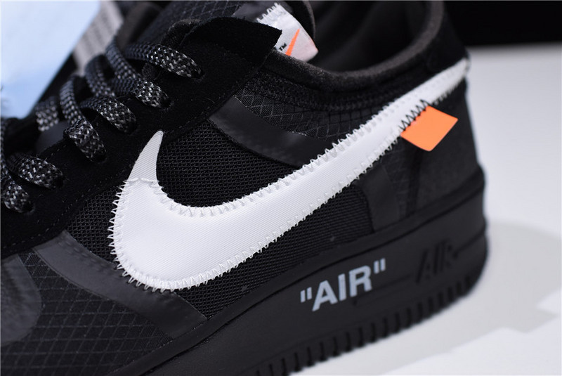 OW Nike Air Force 1 Low Black AO4606-001