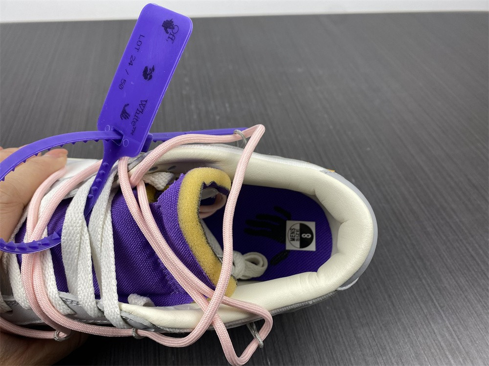 NIKE DUNK LOW OW LOT 24 OF 50 DM1602-119