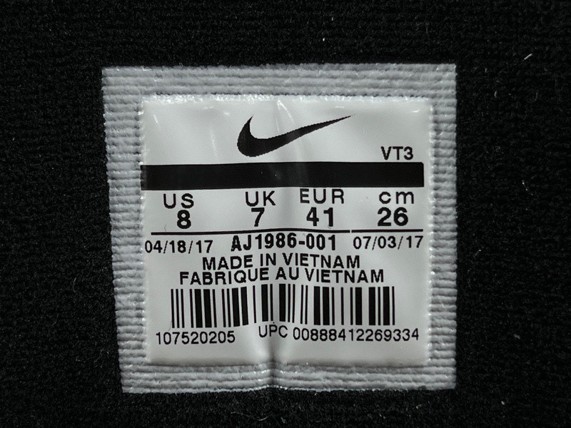 Nike Air Max 97 Undefeated Black AJ1986-001