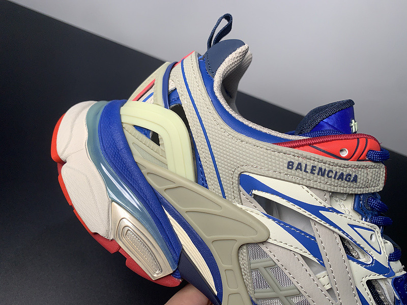 Ba*len*cia*ga track.2 beige blue red 568615 w2gn2 8570