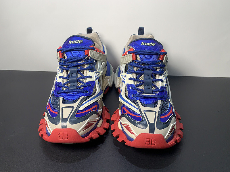 Ba*len*cia*ga track.2 beige blue red 568615 w2gn2 8570