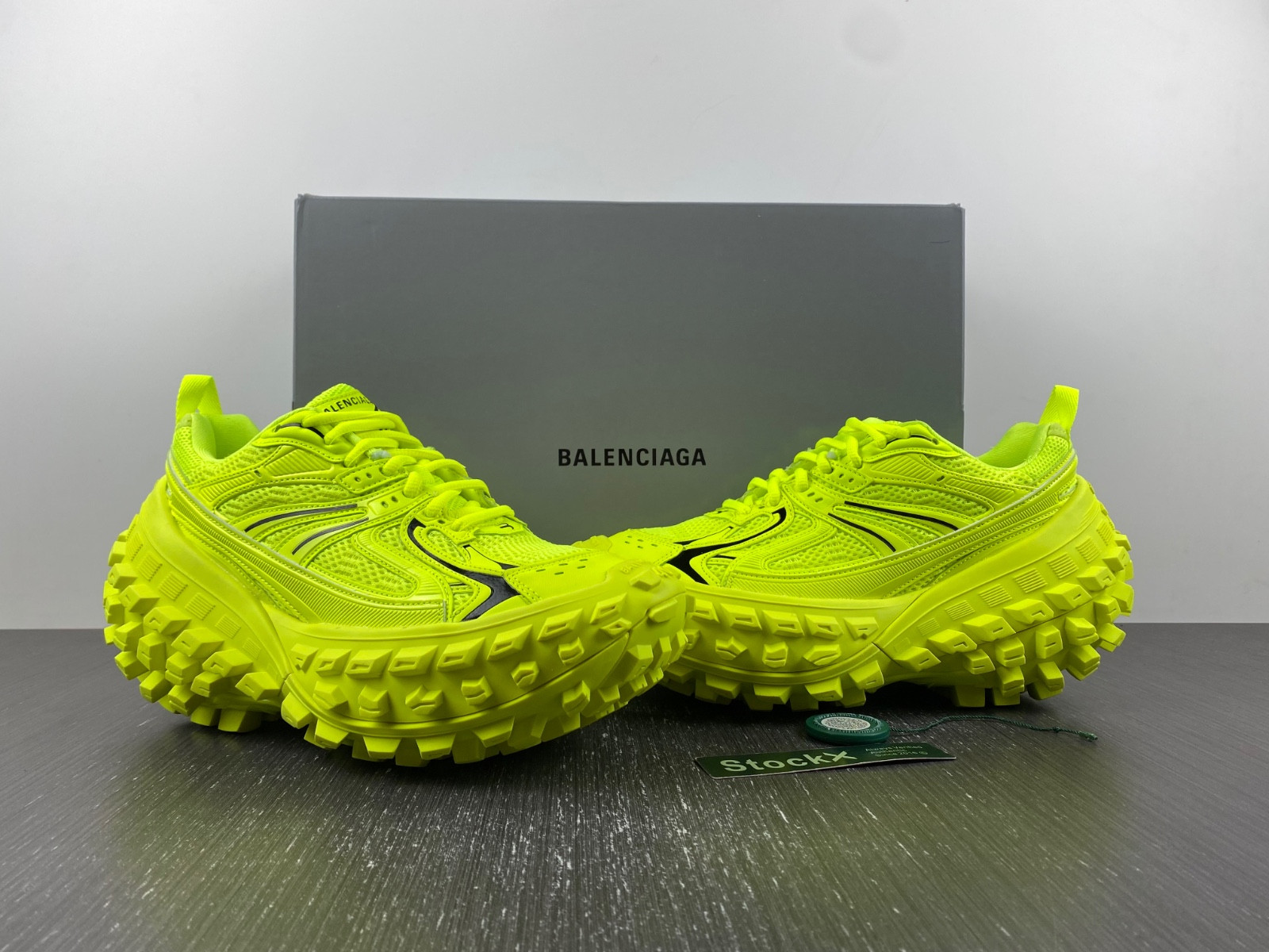 Ba*len*cia*ga bouncer chunky-sole sneakers