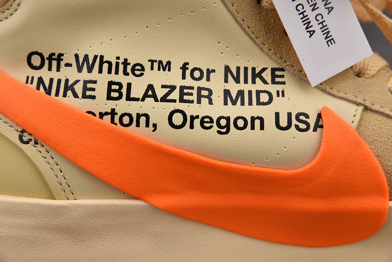 OW X NIKE BLAZER MID ALL HALLOWS EVE AA3832-700