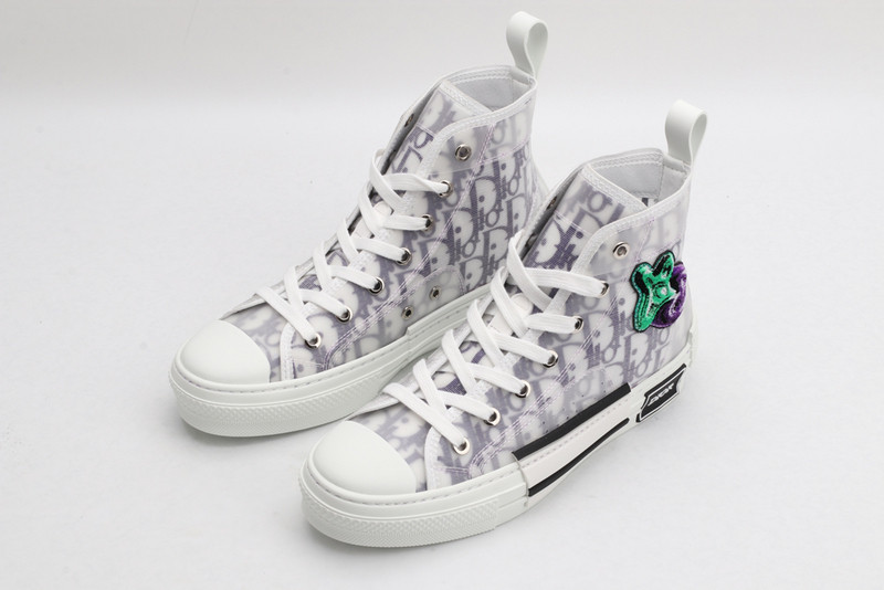 D B23 HIGH-TOP SNEAKERS