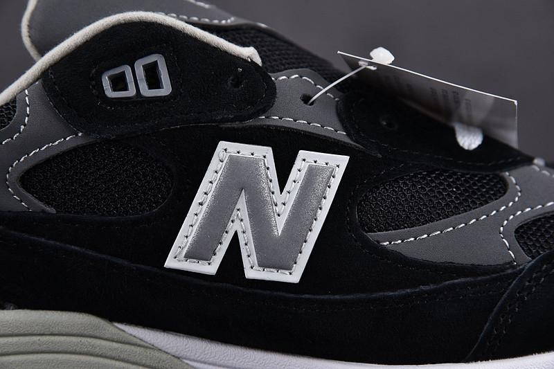 New Balance 992 Black Grey Suede M992EB
