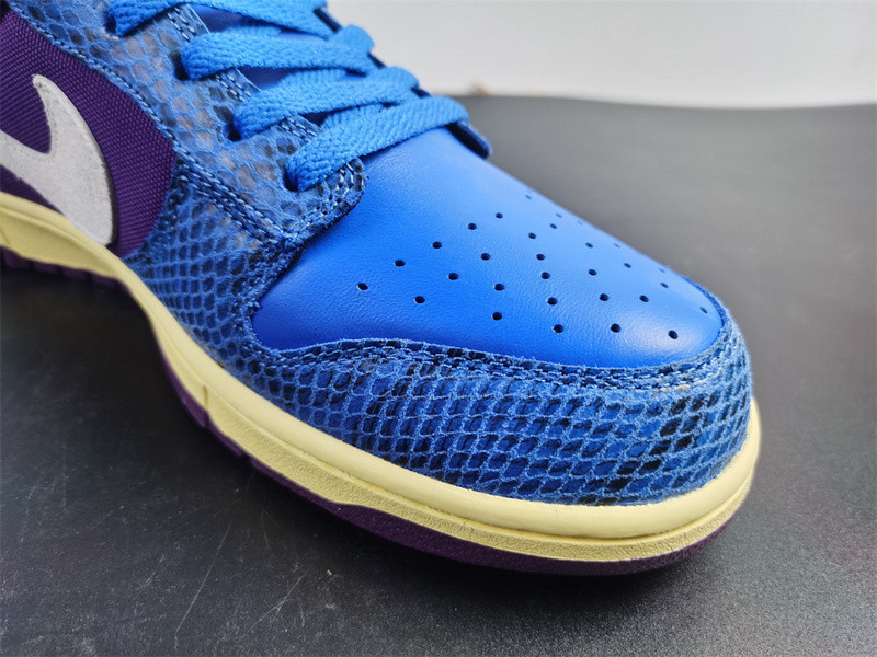 UNDEFEATED X NIKE DUNK LOW ‘ROYAL/PURPLE’ DH6508-400