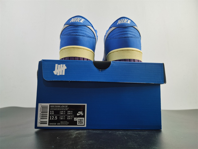 UNDEFEATED X NIKE DUNK LOW ‘ROYAL/PURPLE’ DH6508-400