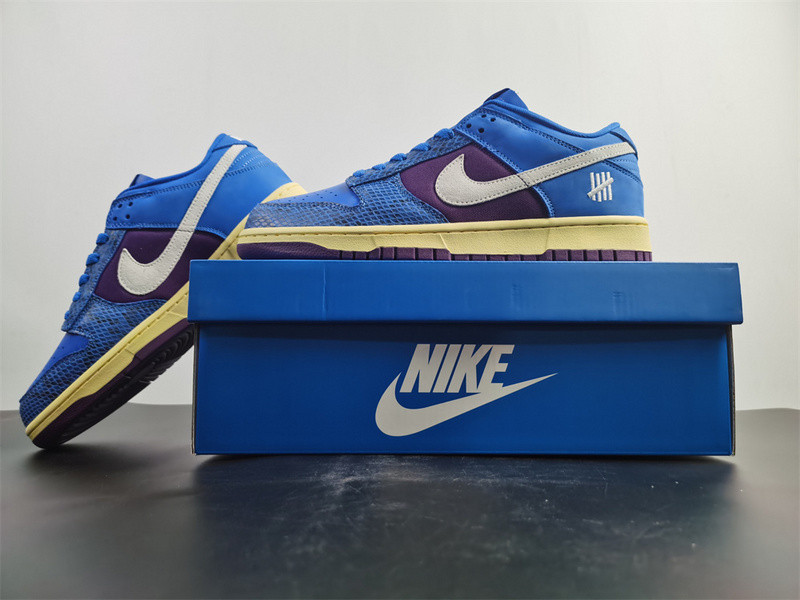 UNDEFEATED X NIKE DUNK LOW ‘ROYAL/PURPLE’ DH6508-400
