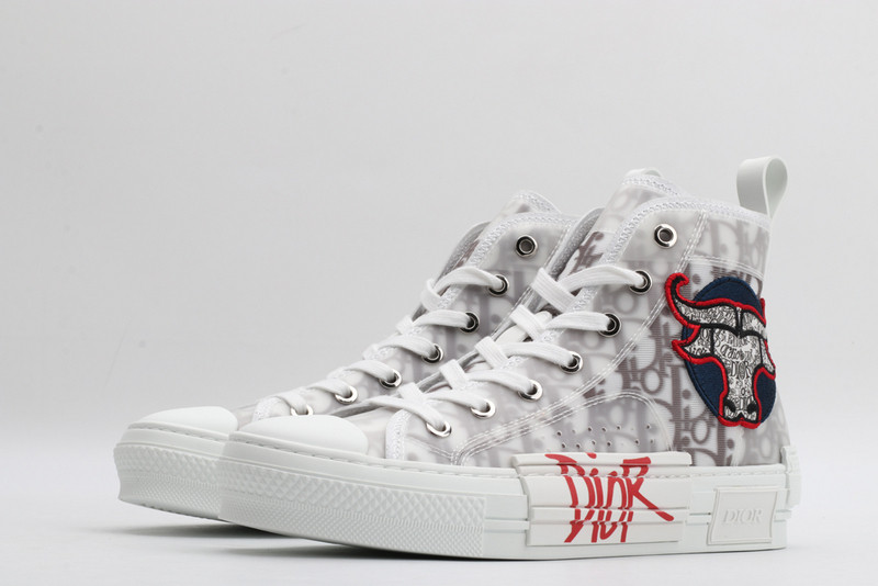 D B23 HIGH-TOP SNEAKERS
