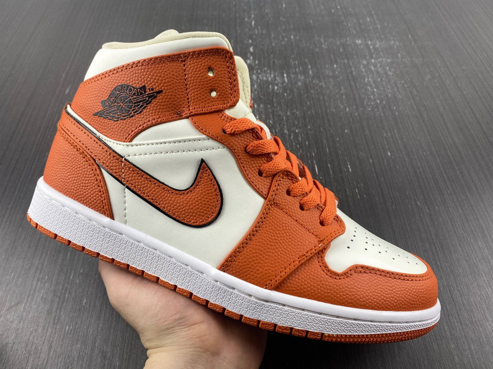 Air Jordan 1 Mid SE WMNS Coconut Milk Sport Spice DV1302-100