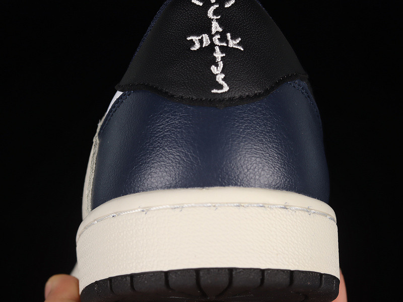 TRAVIS SCOTT X AIR JORDAN 1 LOW DARK BLUE/WHITE/BLACK CQ4277-999