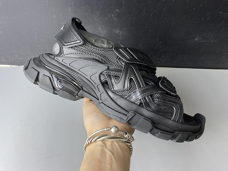 Ba*len*cia*ga track sandal monocolor neoprene/rubber black 617542 w2cc1 1000