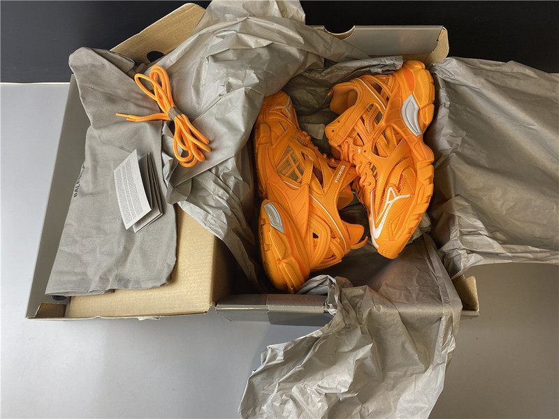 Ba*len*cia*ga tess s. gomma sneakers orange 568615 w2gn5 5817