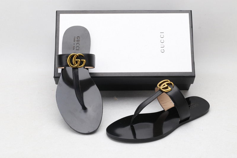 GUC LEATHER SLIDE