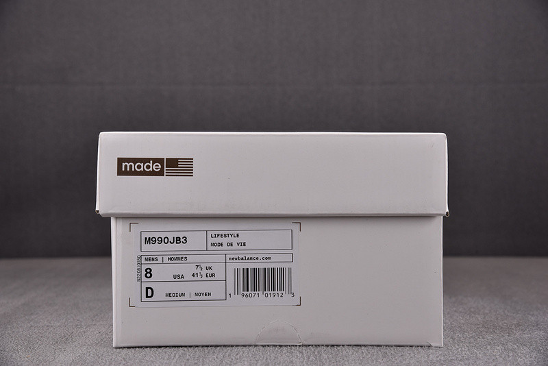 JJJJound x 990v3 Made in USA