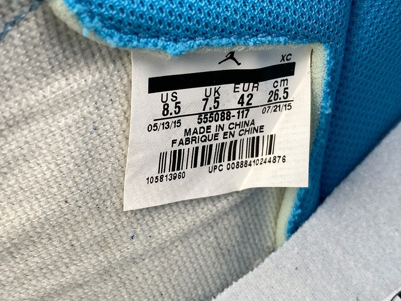 Air Jordan 1 Retro High OG “UNC” 555088-117