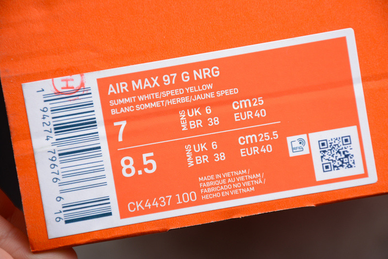 Air Max 97 Golf “Grass” CK4437-100